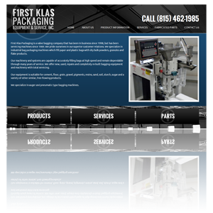Website designer of First Klas Packaging